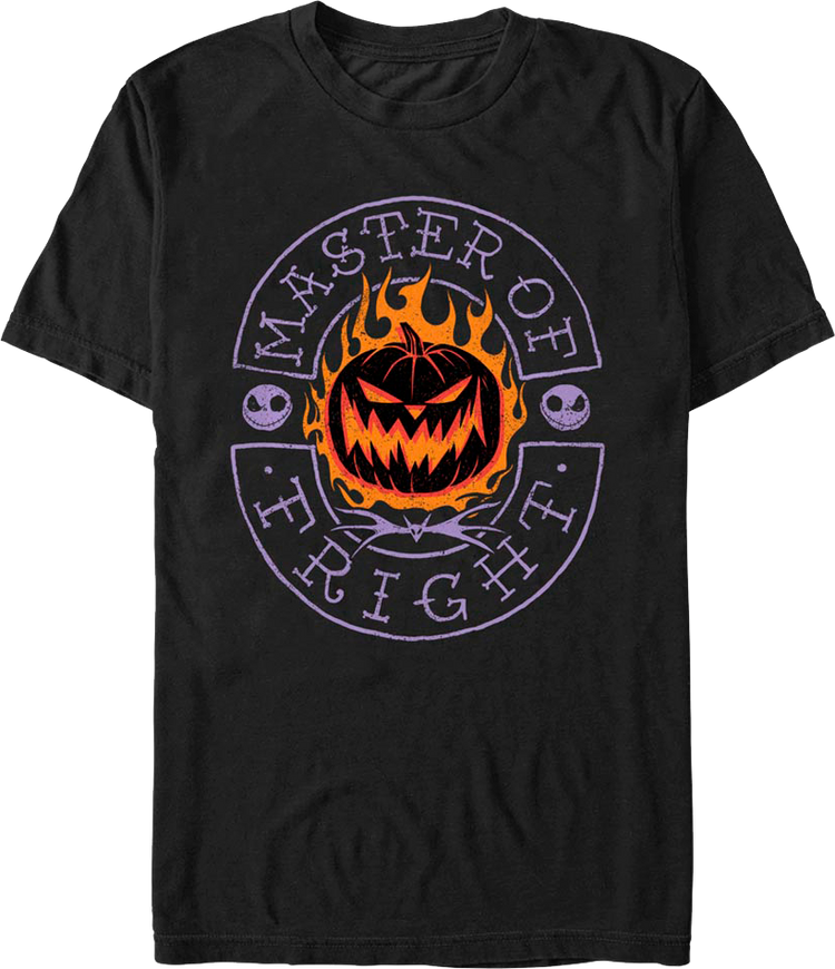 Jack Skellington Master Of Fright Nightmare Before Christmas T-Shirt