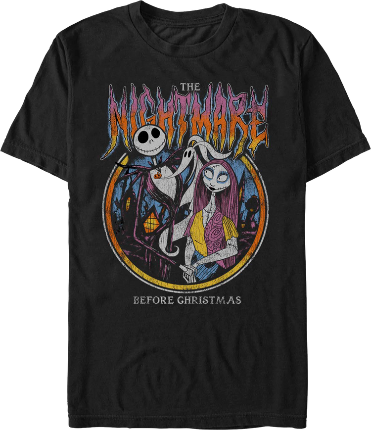 Jack, Zero & Sally Nightmare Before Christmas T-Shirt