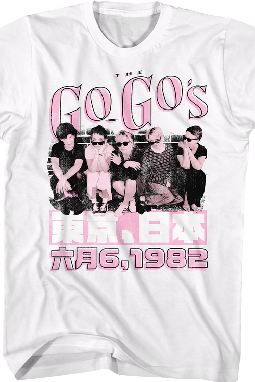 Japan 1982 Go-Go's T-Shirt