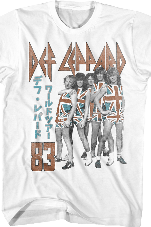 Japanese Def Leppard T-Shirt