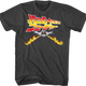 Japanese Fire Tracks Poster Back To The Future T-Shirt thumbnail