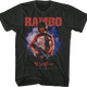 Japanese First Blood Poster Rambo T-Shirt thumbnail