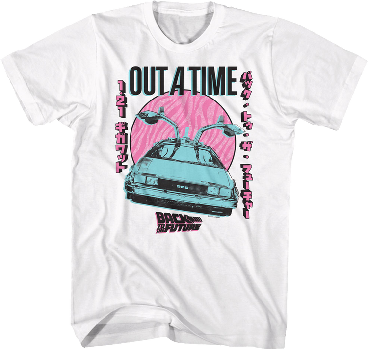 Japanese Pastel Poster Back To The Future T-Shirt