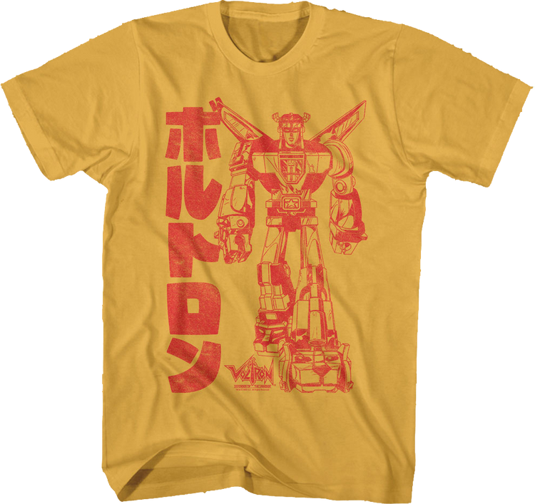 Japanese Text Voltron T-Shirt