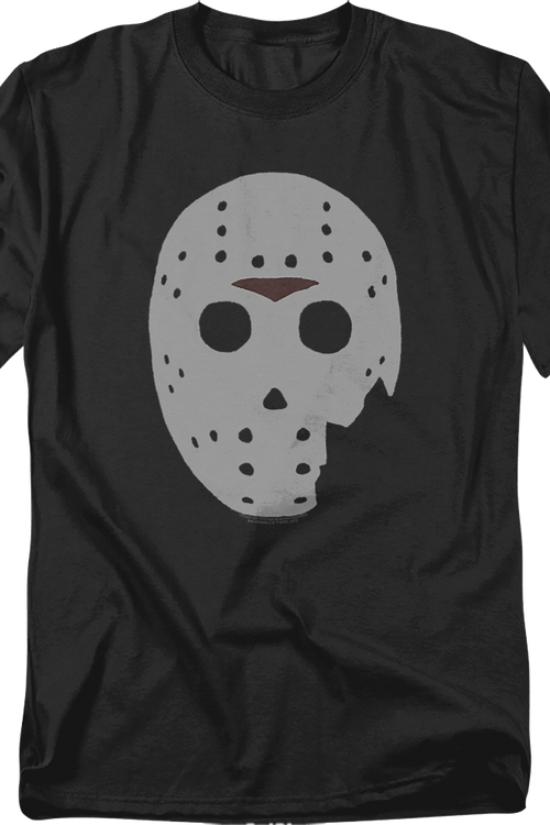 Jason Voorhees Broken Hockey Mask Friday the 13th T-Shirt