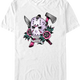 Jason Voorhees Floral Tattoo Friday the 13th T-Shirt thumbnail