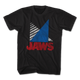 Geometric Fin Art Jaws T-Shirt thumbnail