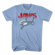 Retro Halftone Shark Jaws T-Shirt thumbnail