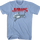 Retro Halftone Shark Jaws T-Shirt