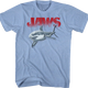 Retro Halftone Shark Jaws T-Shirt thumbnail