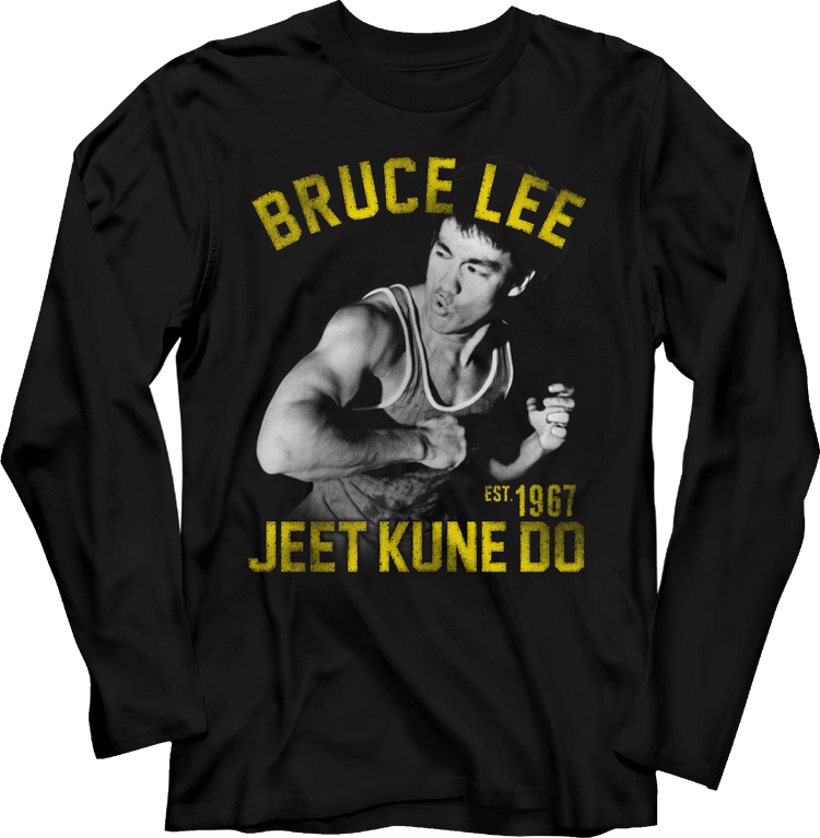 Jeet Kune Do Bruce Lee Long Sleeve Shirt