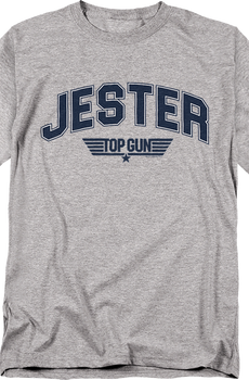 Jester Chenille Letters Top Gun T-Shirt