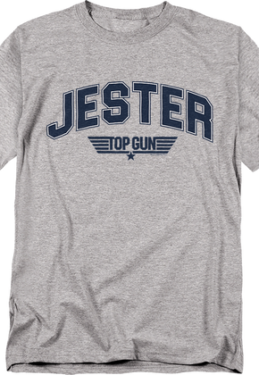 Jester Chenille Letters Top Gun T-Shirt