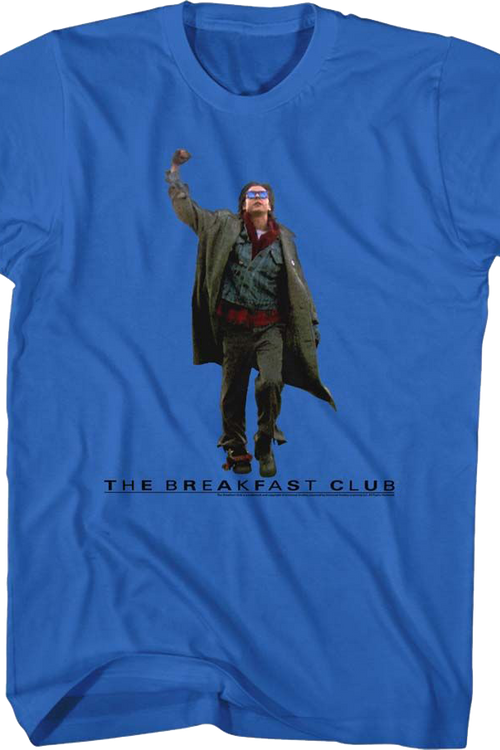 John Bender Fist Pump Breakfast Club T-Shirt