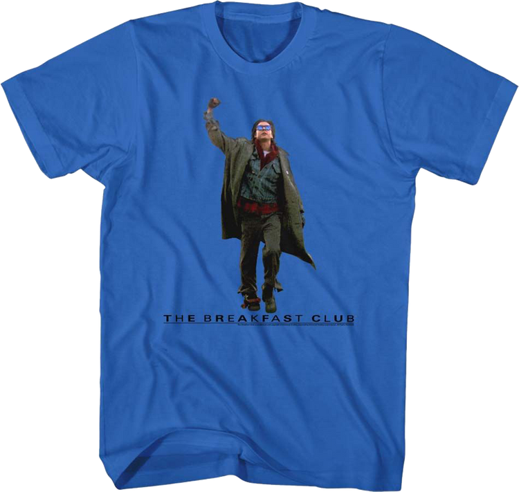 John Bender Fist Pump Breakfast Club T-Shirt