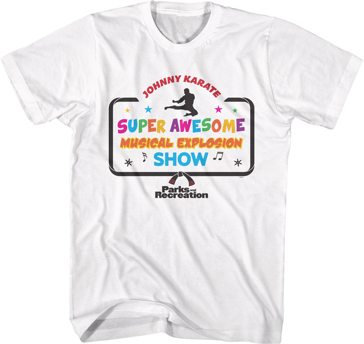 Johnny Karate Show Parks and Recreation T-Shirt