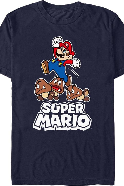 Jumping On Goombas Super Mario Bros. T-Shirt