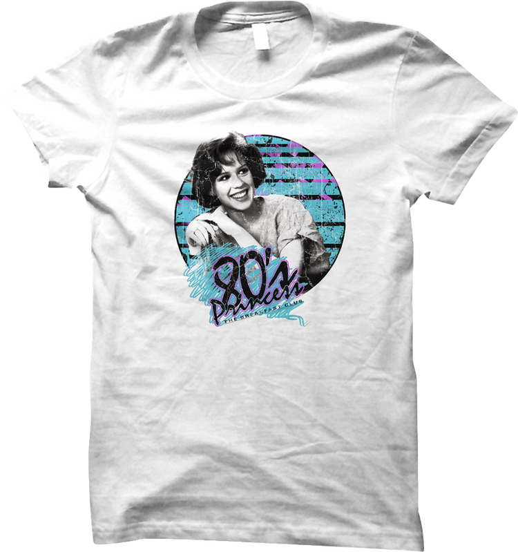 Ladies 80's Princess Breakfast Club Shirt