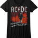 Ladies Angus Young Highway To Hell ACDC Shirt thumbnail