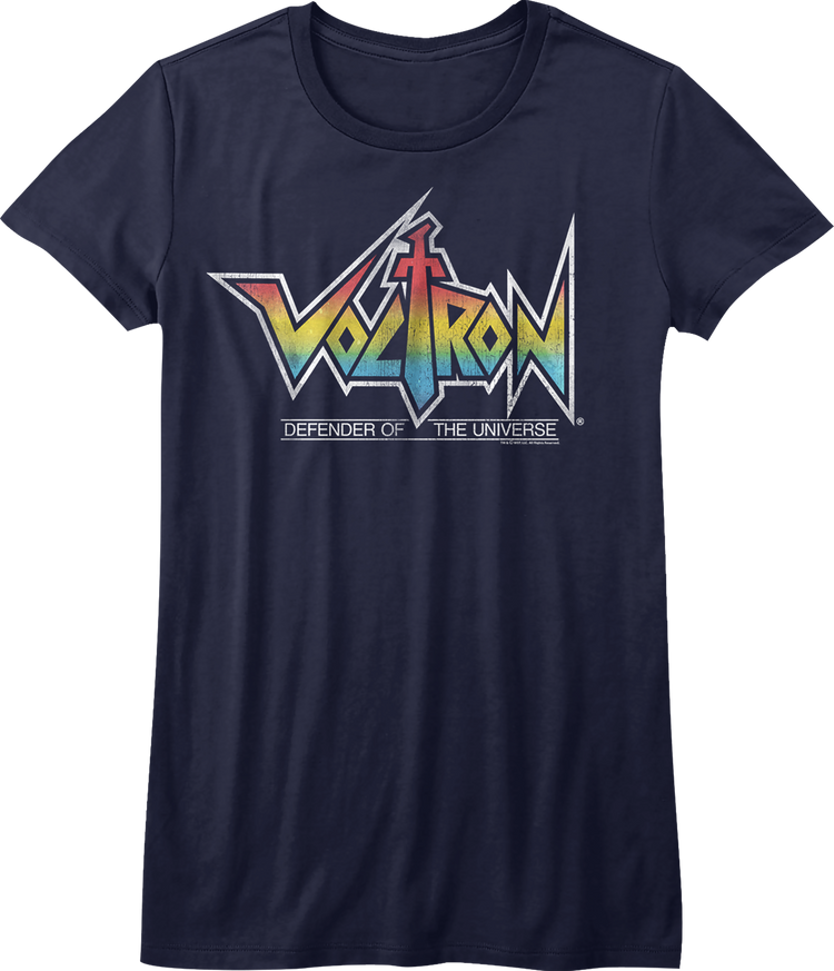 Womens Defender of the Universe Logo Voltron Shirt
