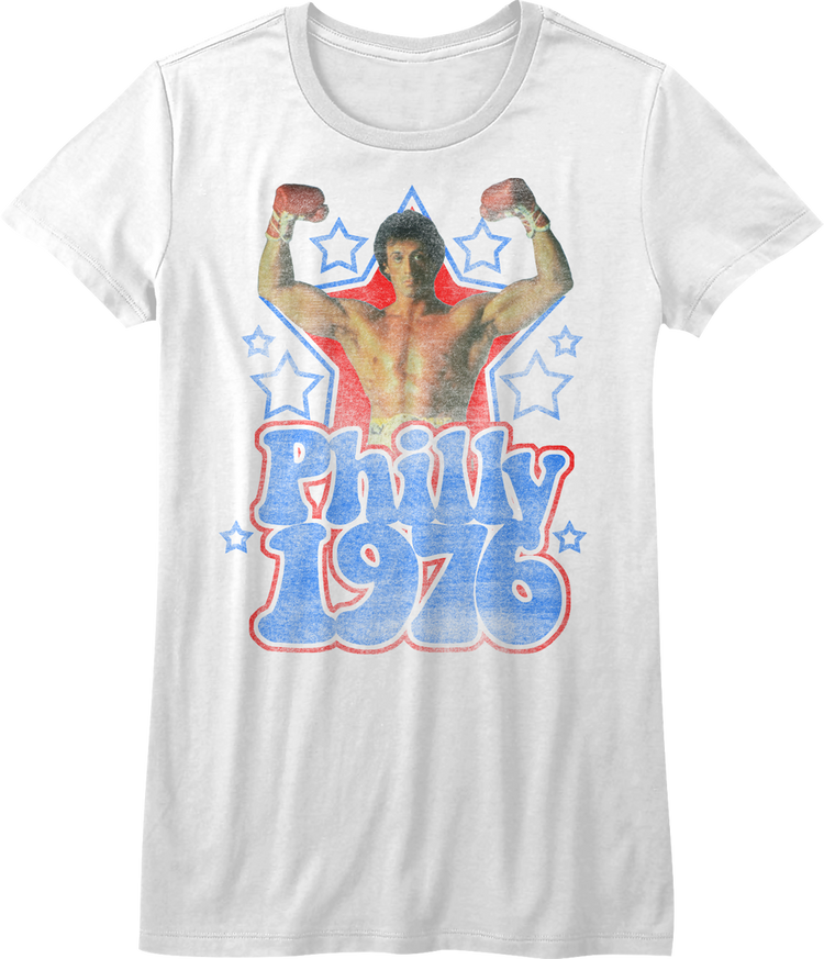 Womens Philly 1976 Rocky Shirt