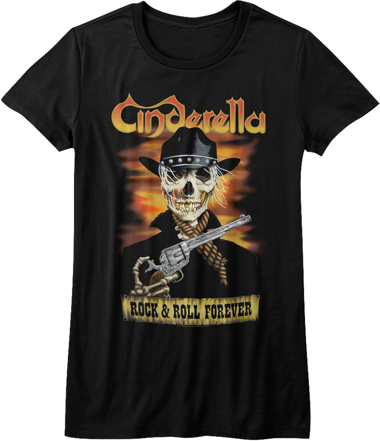 Ladies Rock and Roll Forever Cinderella Shirt