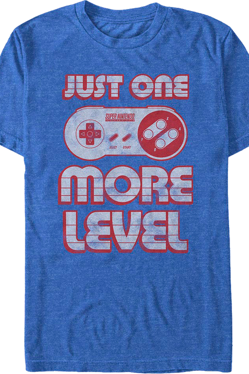Just One More Level Super Nintendo T-Shirt