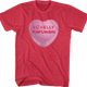 Kelly Kapowski Candy Heart Saved By The Bell T-Shirt thumbnail