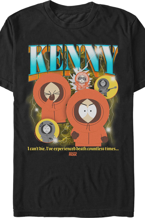 Kenny I Can't Die South Park T-Shirt