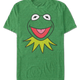 Kermit The Frog Face Muppets T-Shirt thumbnail