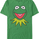 Kermit The Frog Face Muppets T-Shirt thumbnail