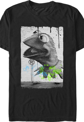 Kermit The Frog Graffiti Muppets T-Shirt