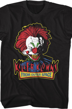 Head & Logo Killer Klowns From Outer Space T-Shirt