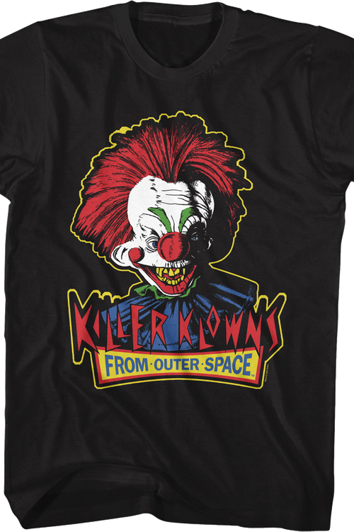 Head & Logo Killer Klowns From Outer Space T-Shirt