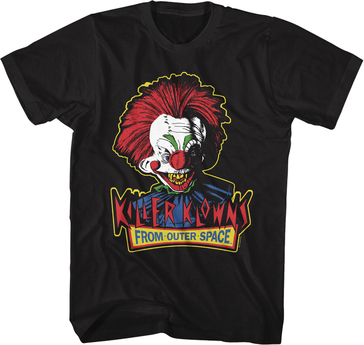 Head & Logo Killer Klowns From Outer Space T-Shirt