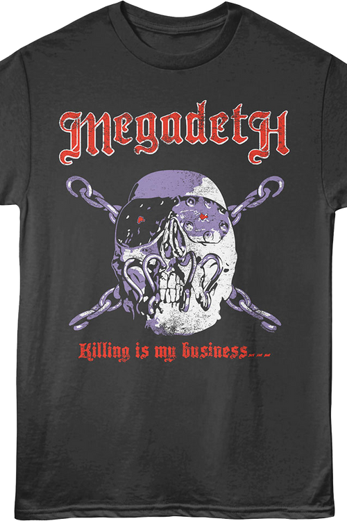 Killing Is My Business Megadeth T-Shirt
