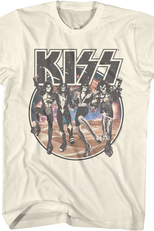 Destroyer Skulls KISS T-Shirt