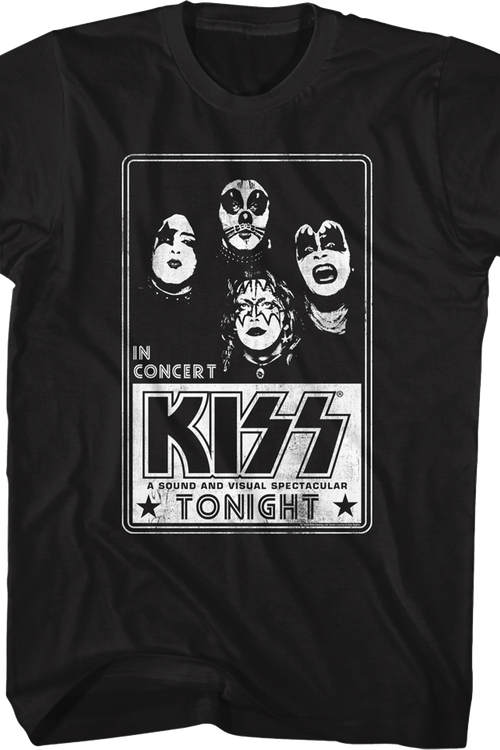 Concert Poster KISS T-Shirt
