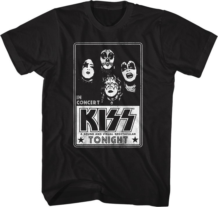 Concert Poster KISS T-Shirt