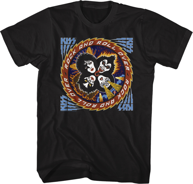 Rock And Roll Over Album Cover KISS T-Shirt