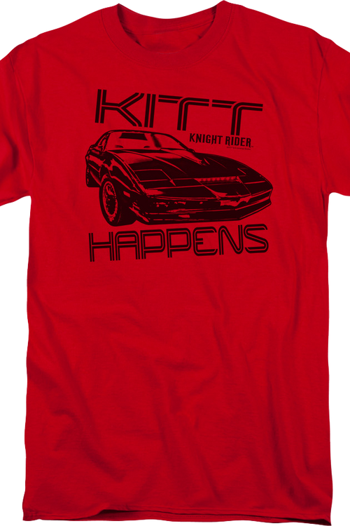 KITT Happens Knight Rider T-Shirt