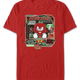 Knuckles Ground Pounding Actions Sonic The Hedgehog T-Shirt thumbnail