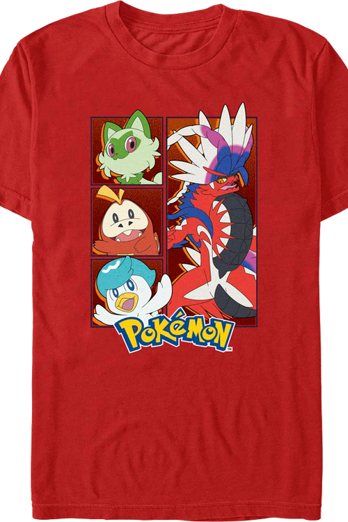 Koraidon Group Pokemon T-Shirt