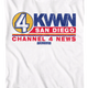 KVWN Channel 4 News Logo Anchorman T-Shirt thumbnail