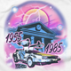 Womens Airbrush Back To The Future Shirt thumbnail