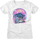 Womens Airbrush Back To The Future Shirt thumbnail