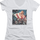 Ladies American Flag Rocky V-Neck Shirt
