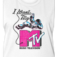 Ladies Astronaut I Want My MTV Muscle Tank Top thumbnail