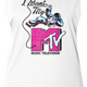 Ladies Astronaut I Want My MTV Muscle Tank Top thumbnail