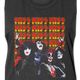 Ladies Band Members And Logos KISS Muscle Tank Top thumbnail